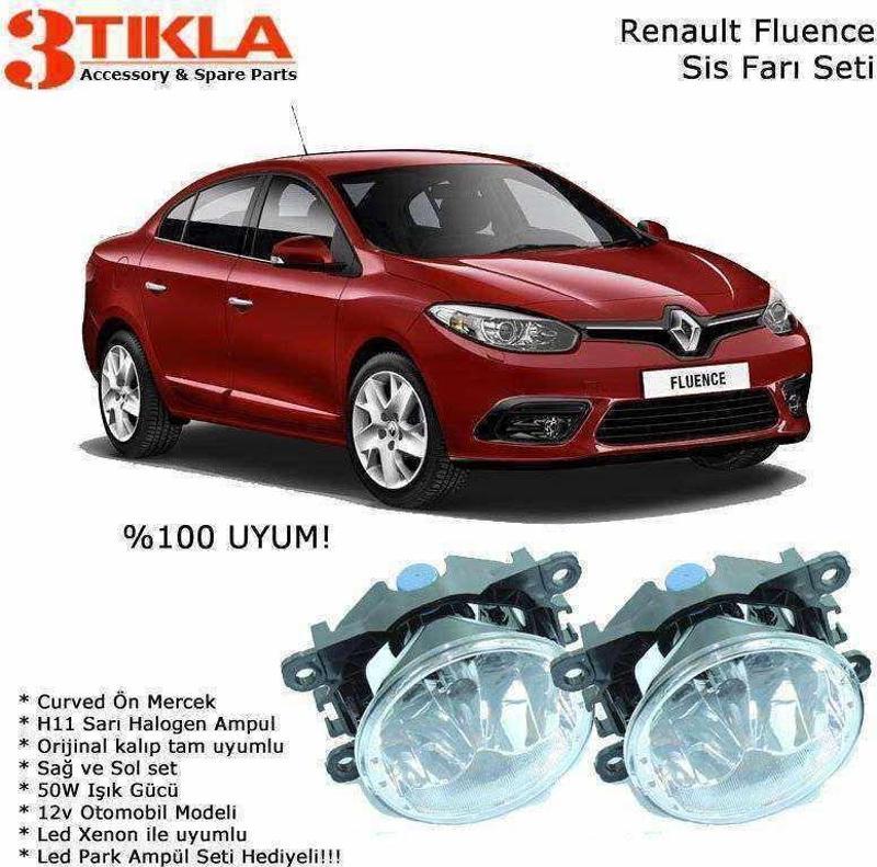 Renault Fluence Sis Farı Seti Oem:261500097R