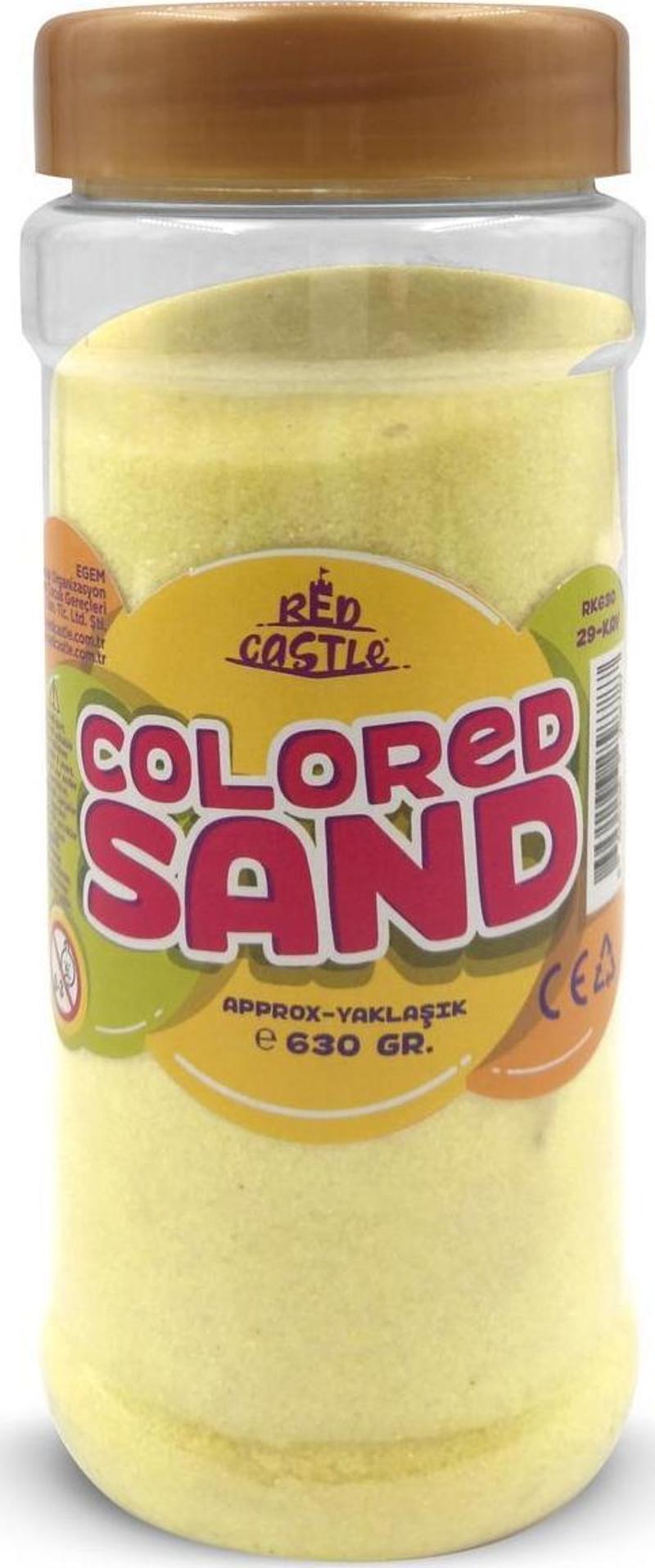 Renkli Kum Boyama Kumu 630 gram-Red Castle RK630-07-KAV