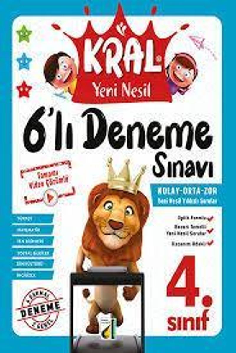 4.SINIF 6 DENEME SINAVI KRAL YENİ NESİL - DAMLA