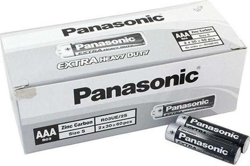 Panasonic Manganez İnce Kalem AAA Pil 60'Lı Paket