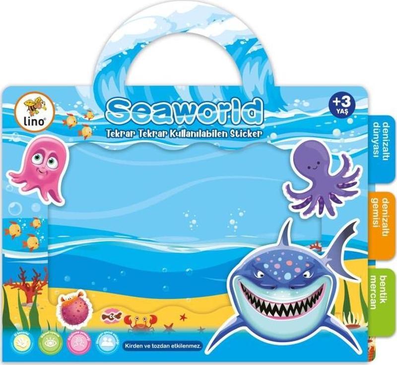 Tekrar Tekrar Kullanılabilen Sticker Seaworld Ls-300