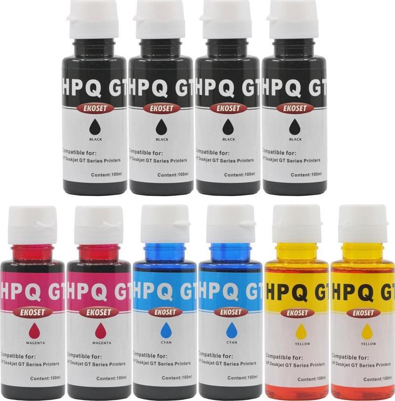 hp ink Tank 115 315 415 Uyumlu Renkli Mürekkep 10 adet