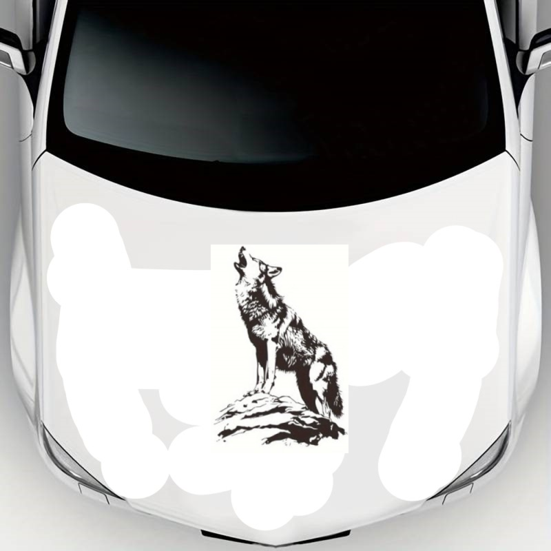 Uluyan Bozkurt Oto Kaput Sticker 40 x 60 cm
