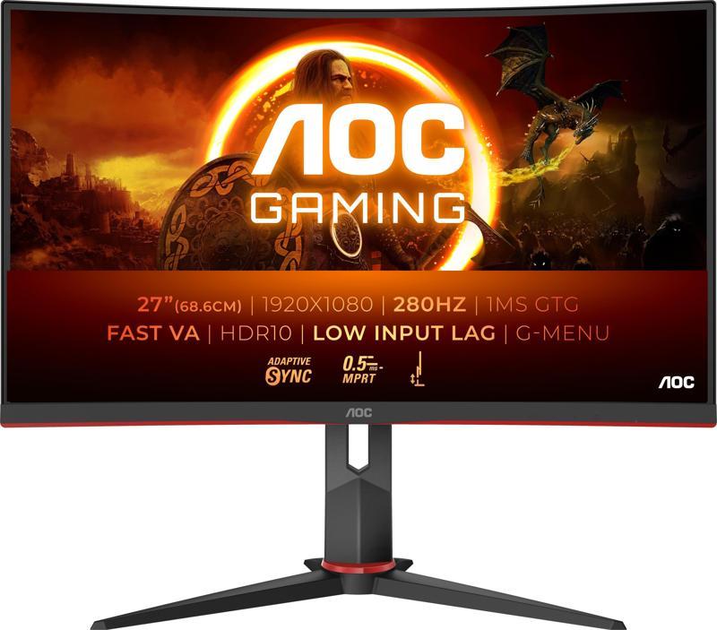 27" C27G2Z3/BK 280 Hz 1Ms Curved Adaptive-Sync Full Hd Oyuncu Monitör