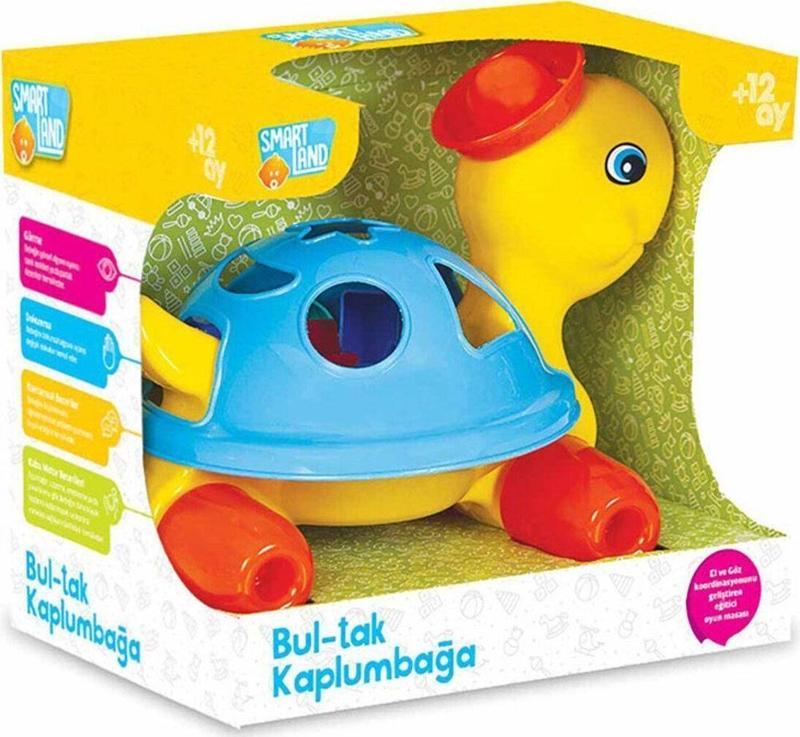Bul-Tak Kaplumbağa Oyuncak Parçalanilip Tekrar Takılabilir Özellikli