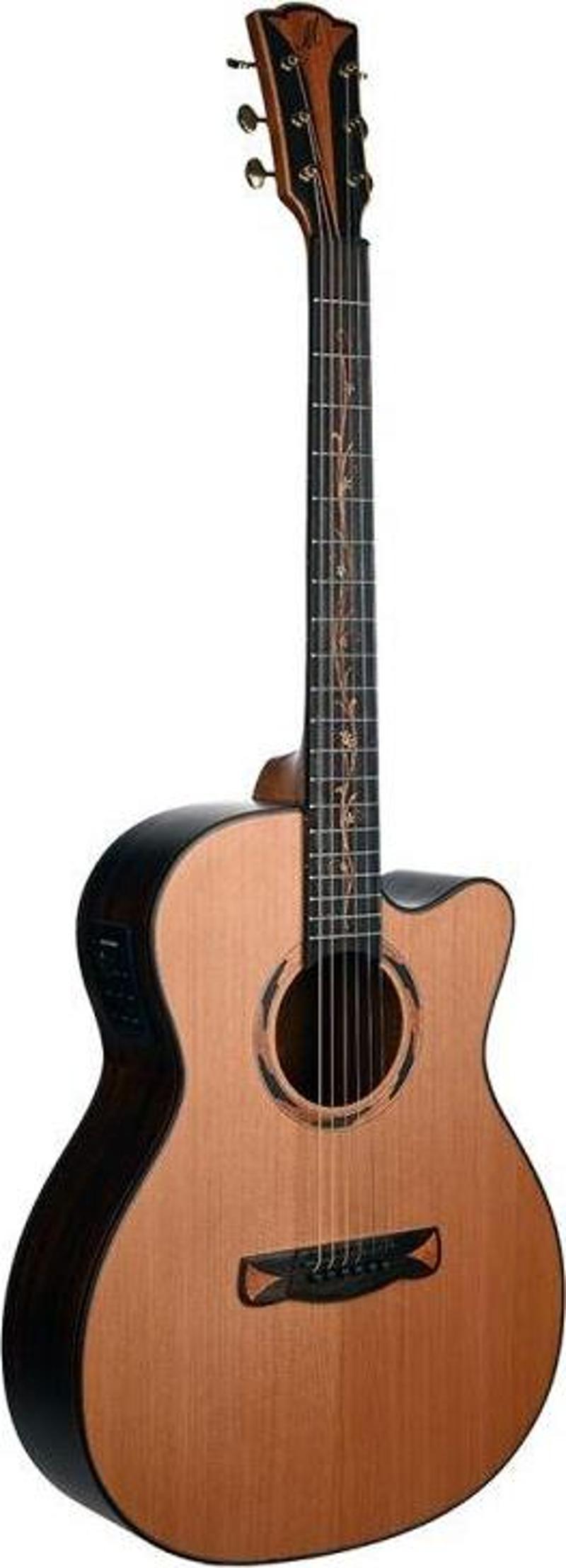 C-37OMCES Cardenas Elektro Akustik Gitar