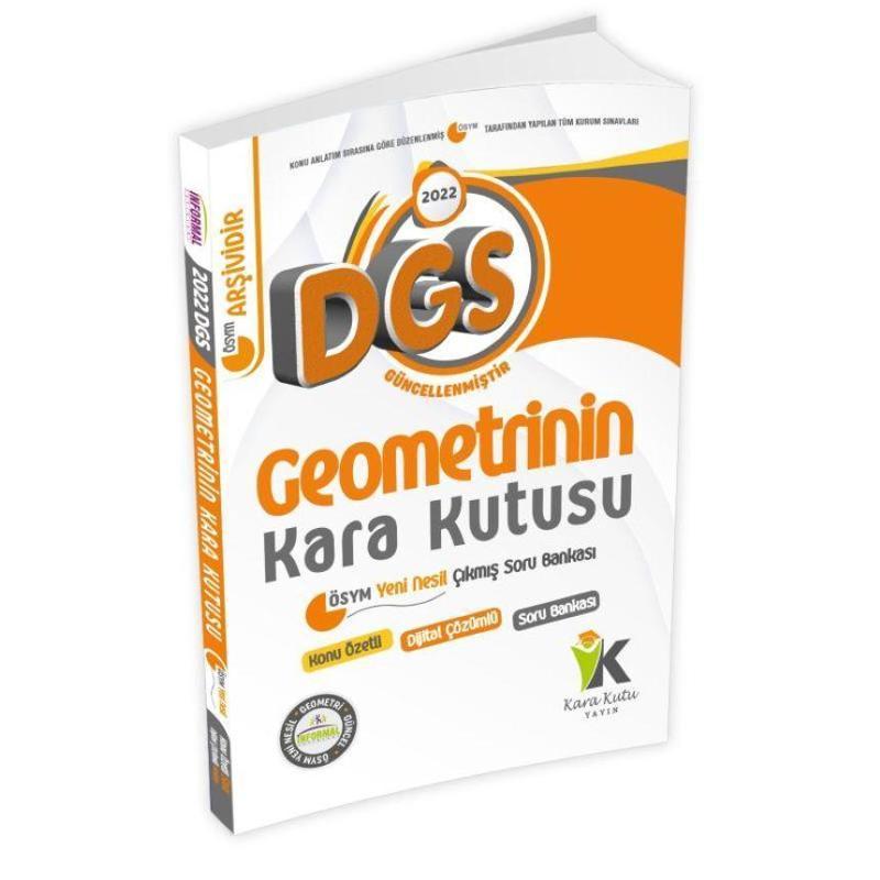 DGS Geometrinin Kara Kutusu Konu Özetli Dijital Çözümlü Çıkmış Soru Bankası