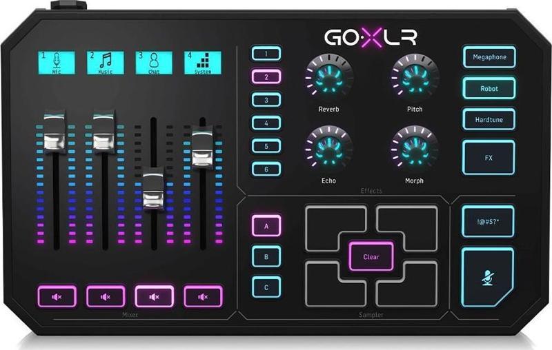 GoXLR 4 Kanallı Online Broadcast Mikser