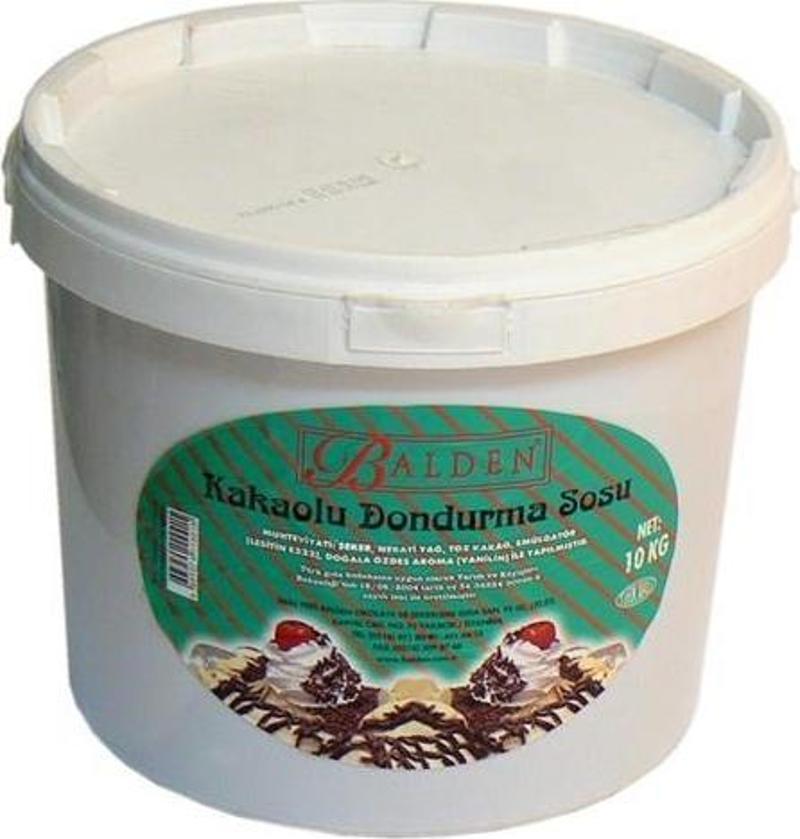 KAKAOLU DONDURMA SOSU 10 kg