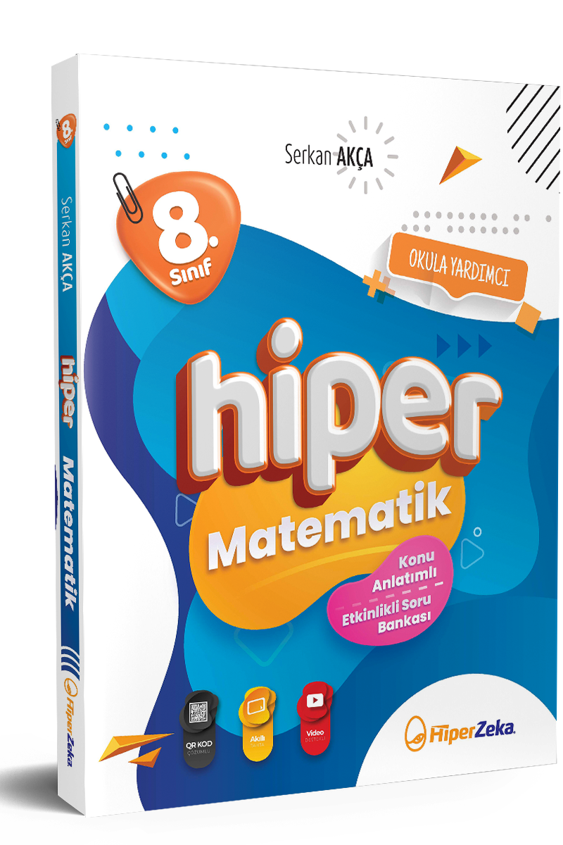 Hiper Zeka LGS 8. Sınıf Hiper Matematik Konu Anlatımlı & Etkinlikli Soru Bankası