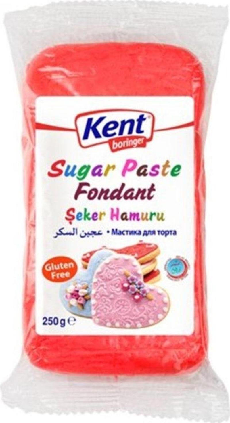 Şeker Hamuru Kırmızı 250 gr 2'li