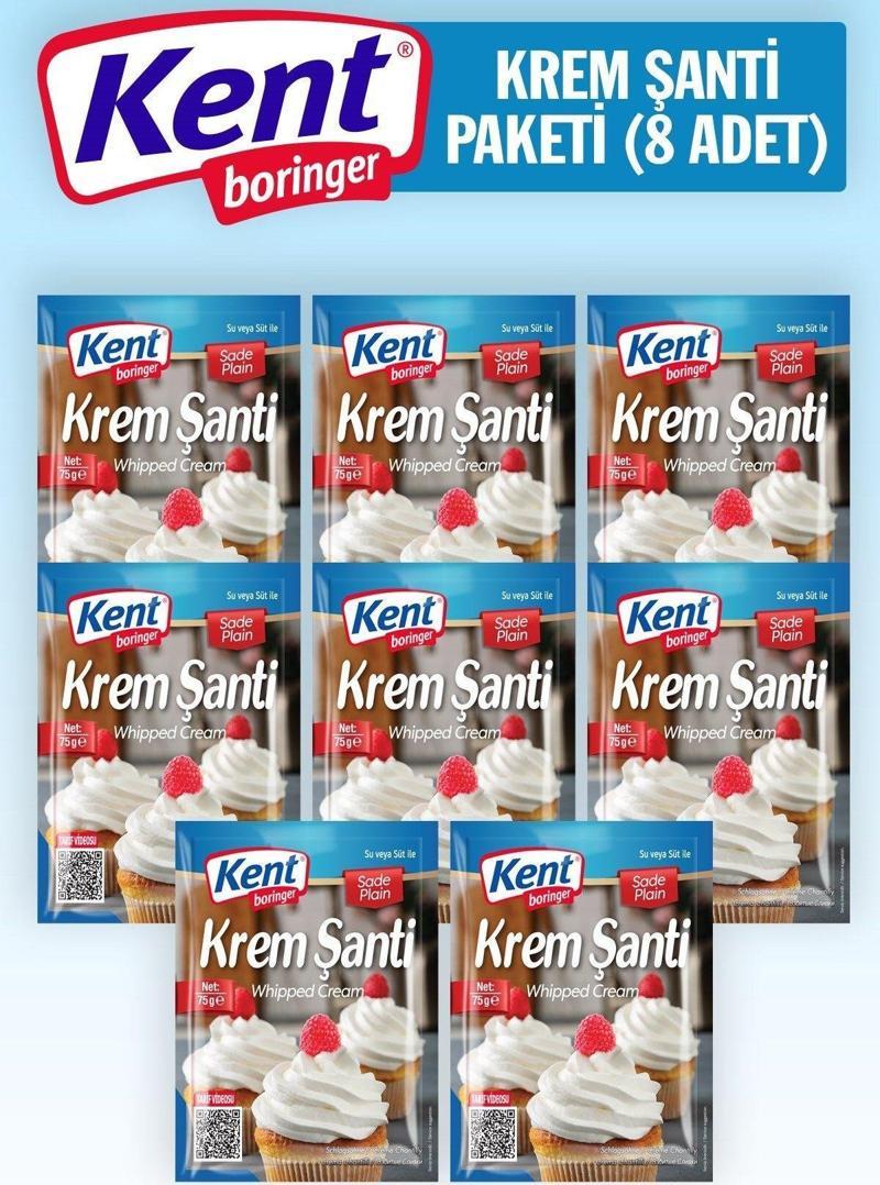 Krem Şanti 75 gr 8'li Paket