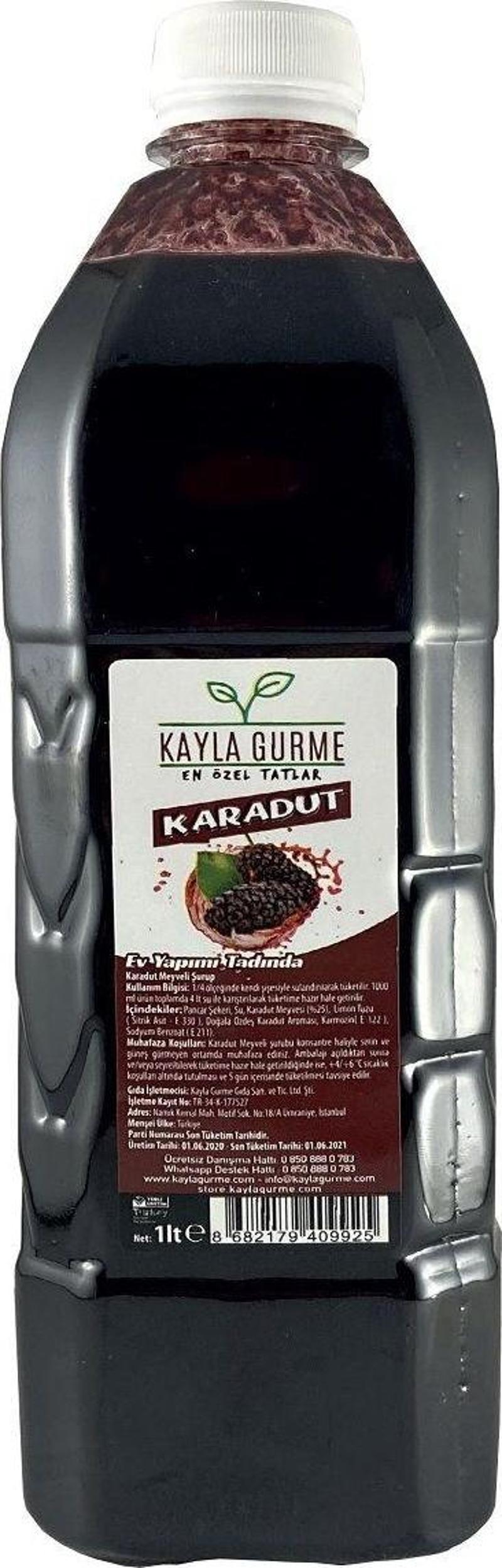 Karadut Suyu - Meyve Parçalı (1 Kg.)