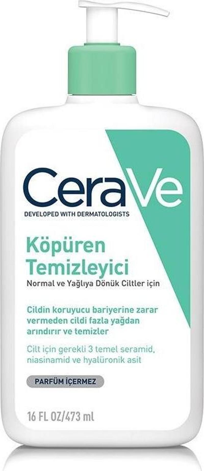 Köpüren Temizleyici Normal/Yağlı Cilt 473 Ml