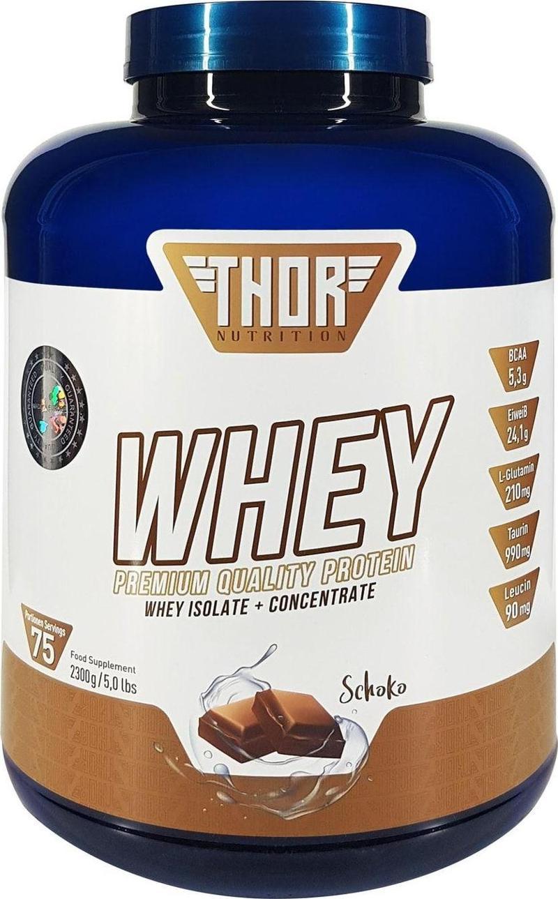 2.3 Kg Whey Protein 75 Servis Çikolata Aromalı