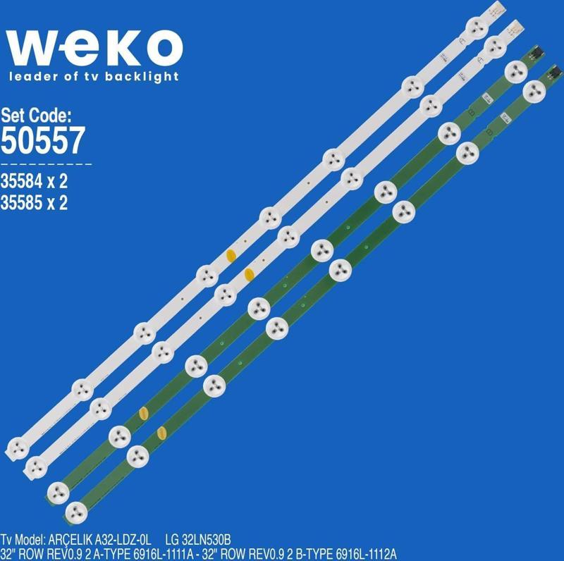 WKSET-5557 35584X2 35585X2 32 ROW REV0.9 2 4 ADET LED BAR