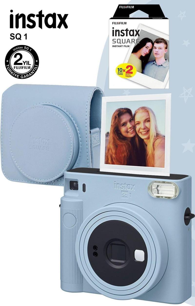 Fujifilm Instax Sq1 Buz Mavi Fotoğraf Makinesi Ve Hediye Seti 4