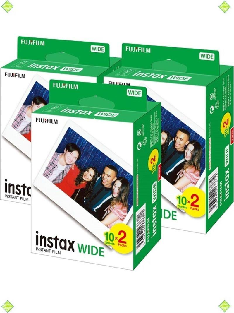 Instax Wide 20'li Film 3'Lü Set 60 Poz