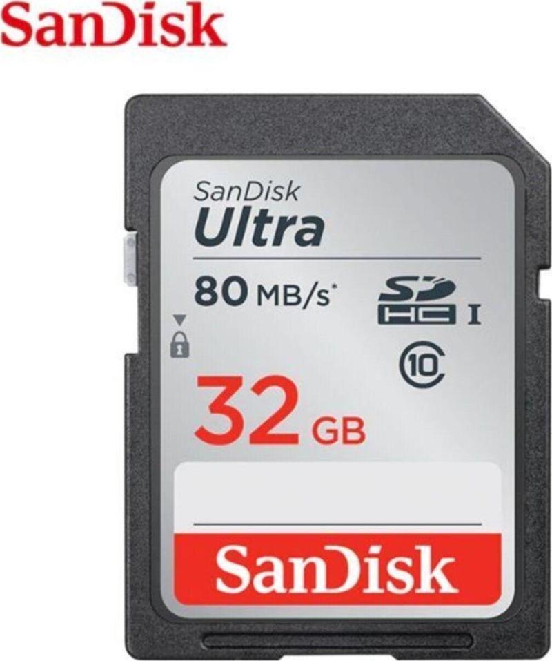Ultra Sdsdunb-032G-Gn3In 32 Gb Sdhc Class 10 Uhs-I Hafıza Kartı