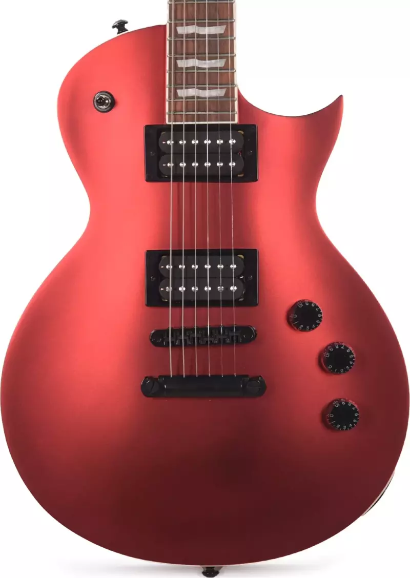 Ec-256 Candy Apple Red Satin Elektro Gitar