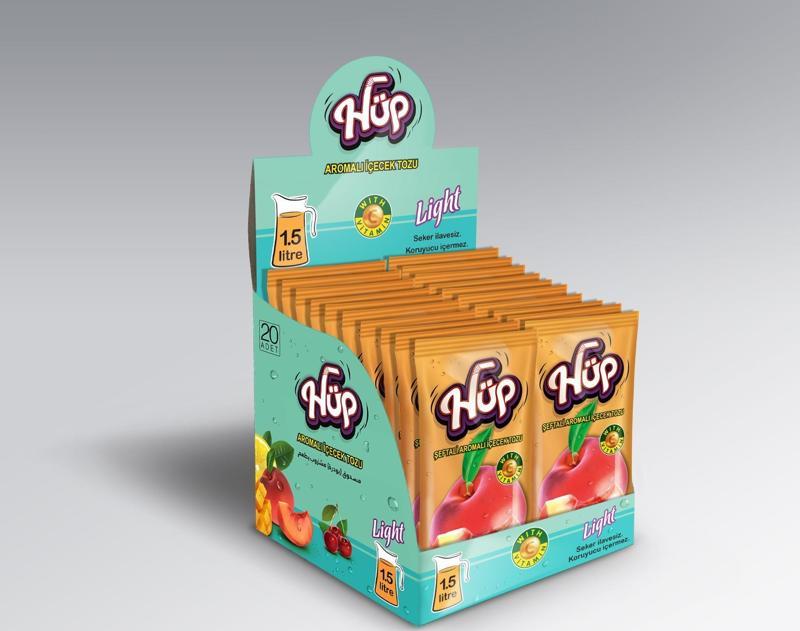 Hüp Şeftali Aromalı Toz İçecek 20 x 1500 ML