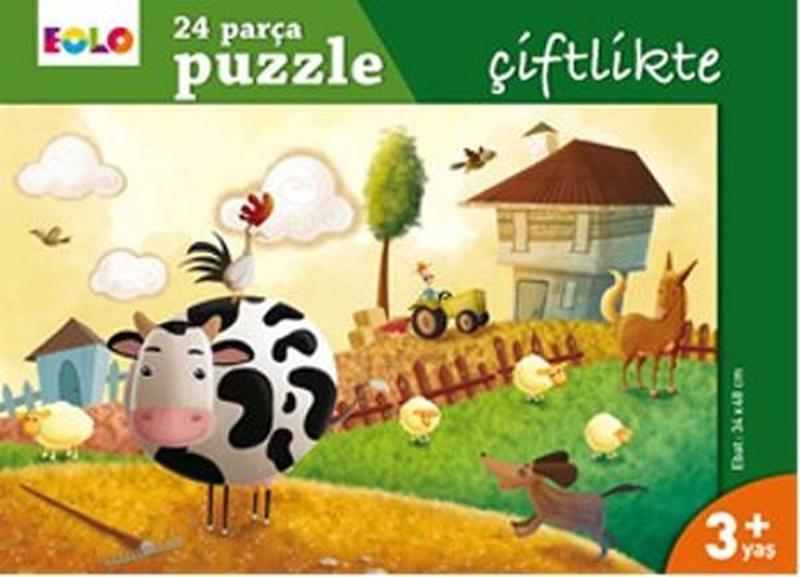 Eolo 24 Parça Puzzle - Çiftlikte