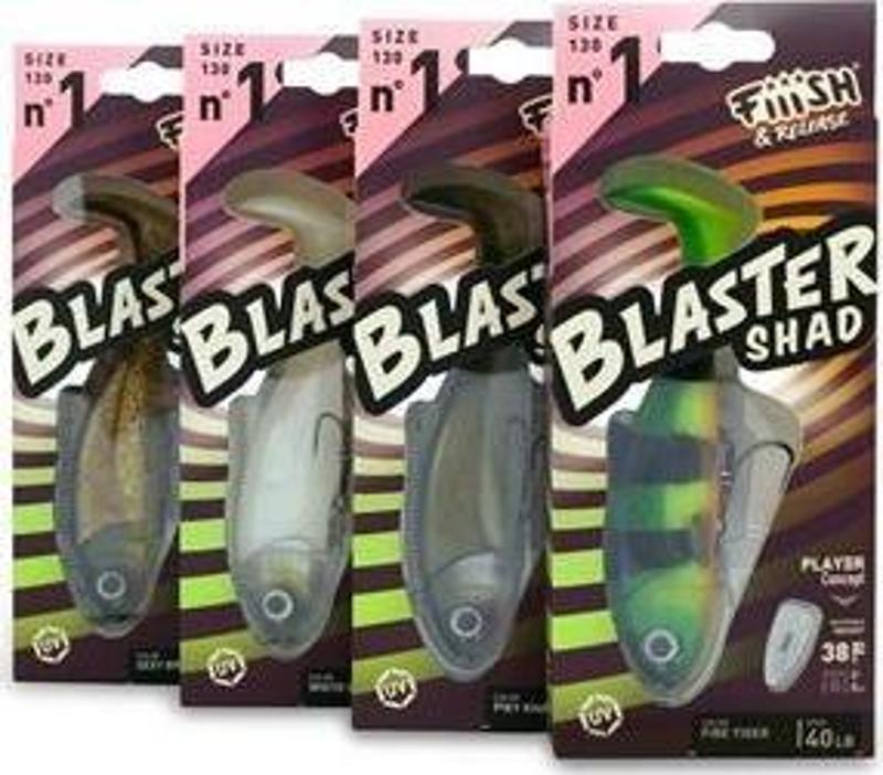 Blaster Shad 130mm 38gr Silikon Yem Fire Tiger