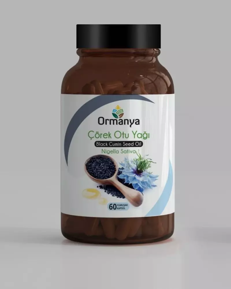 ÇÖREK OTU YAĞI İÇEREN TAKVİYE EDİCİ GIDA - 1000 MG