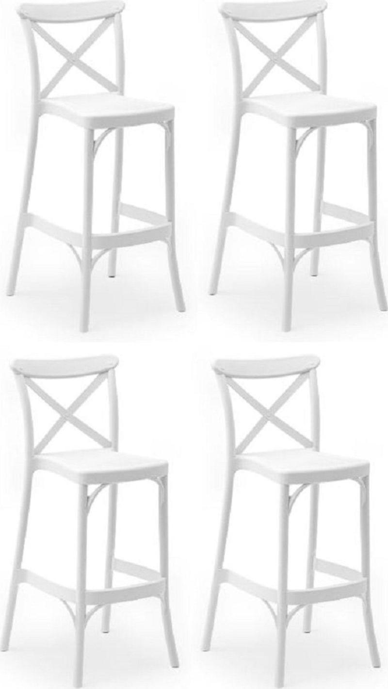 Capri Bar Sandalyesi 75Cm 4'Lü Paket