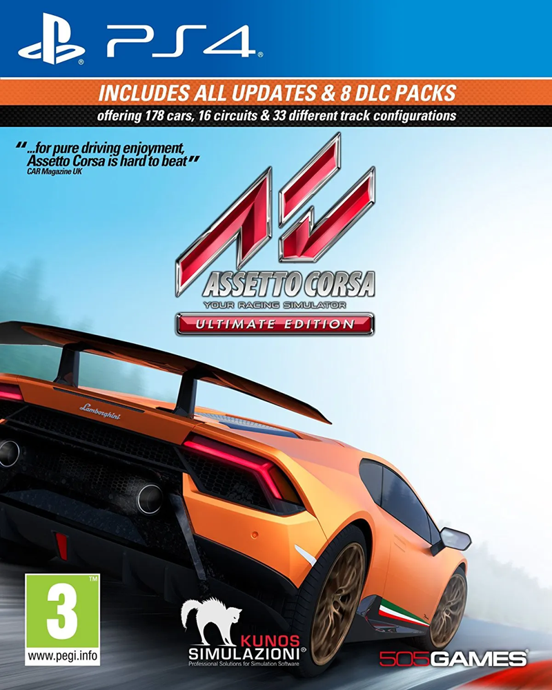 Assetto Corsa Ultimate Edition PS4 Oyun