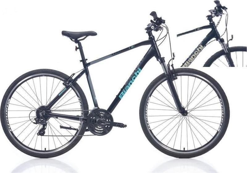BIANCHI T0017FS ERKEK ŞEHİR BİSİKLETİ 510H V 28 JANT 24 VİTES BLACK BEİGE YS728