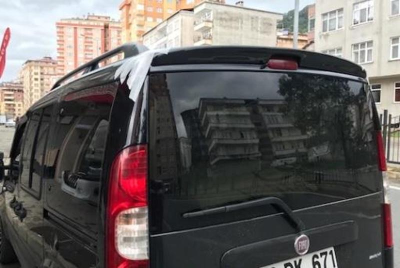 Fiat Doblo Spoiler Fiber Boyasız 2006-2010