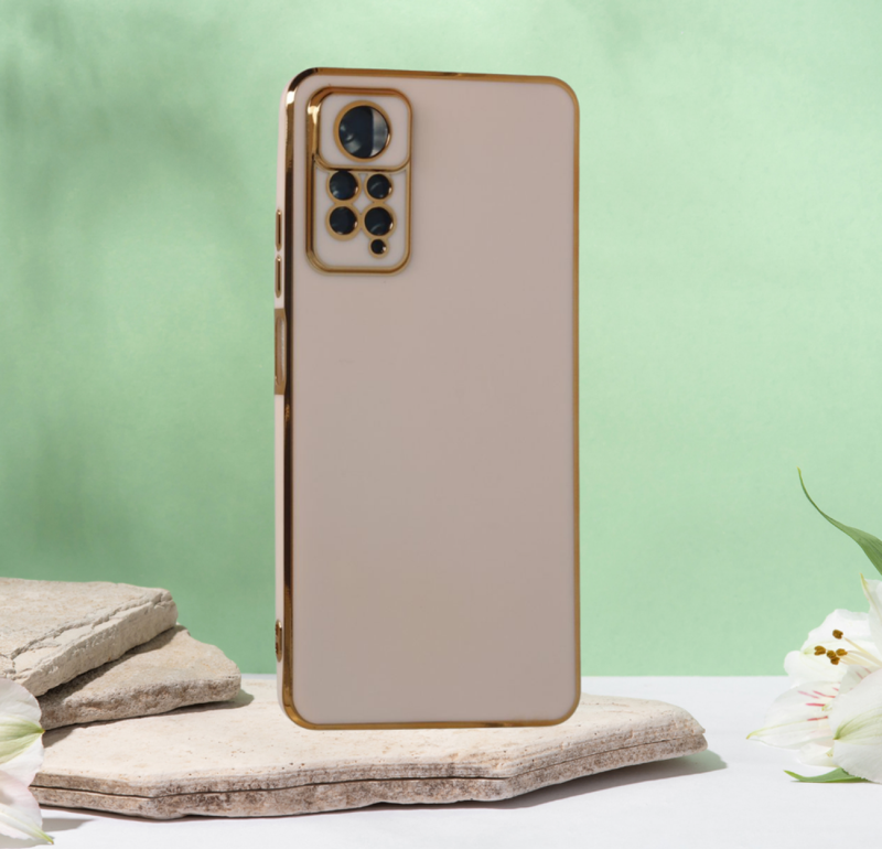 Xi̇aomi̇ Redmi̇ 11S  Şanzeli̇ze Kilif Rose Gold