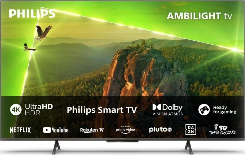 50PUS8118 50" 127 Ekran Uydu Alıcılı 4K Ultra HD Uydu Alıcılı Smart LED TV