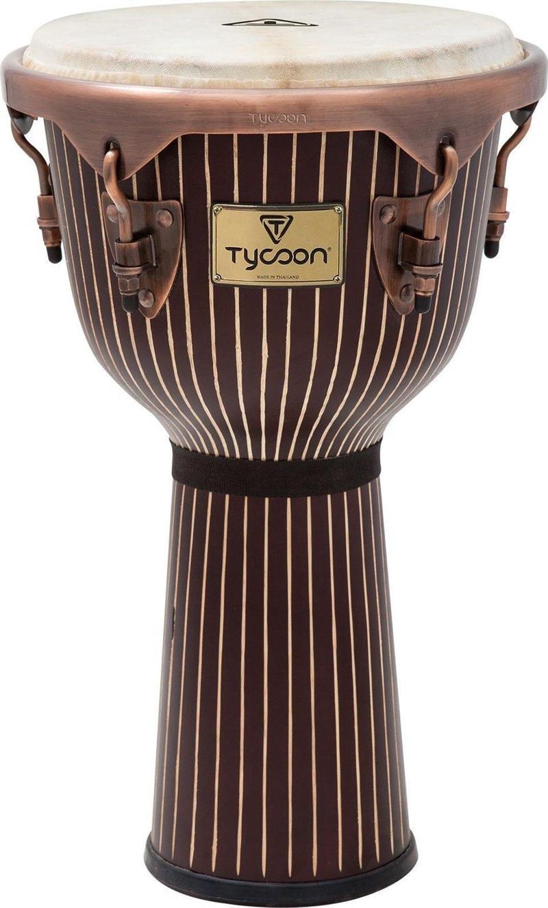 12'' Master Hand-Crafted Pinstripe Djembe (MTJHC712ACT1)