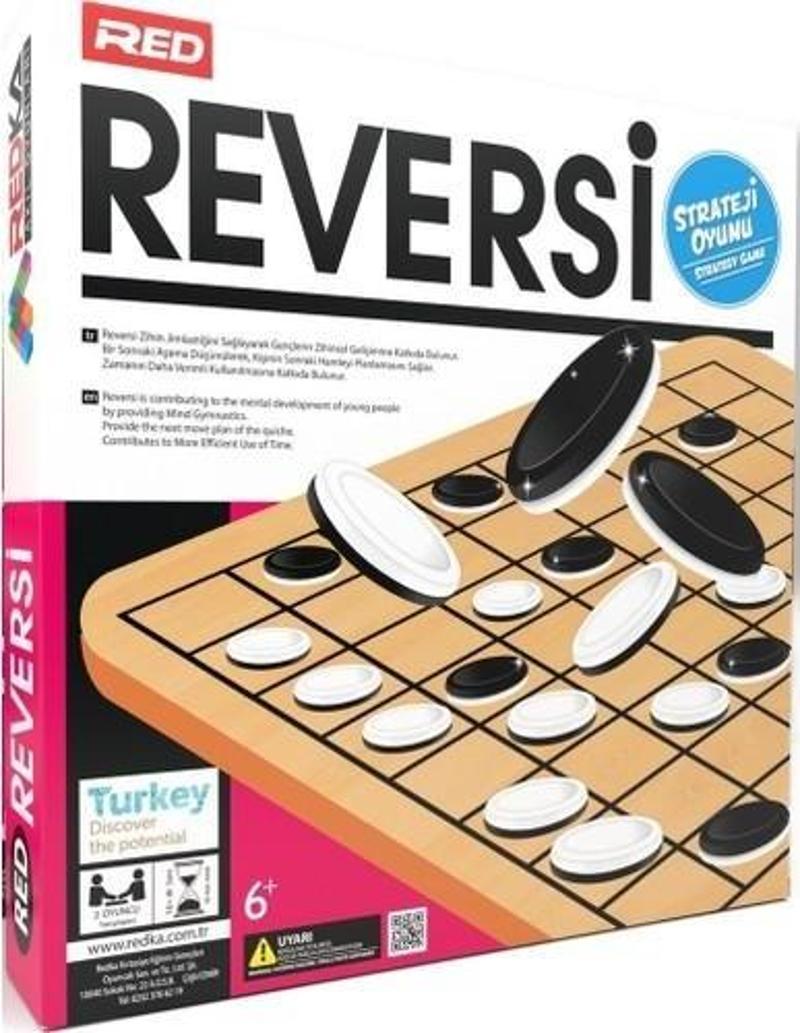 Reversi Akıl Oyunları Lisanslı Orijinal Ürün Red Reversi