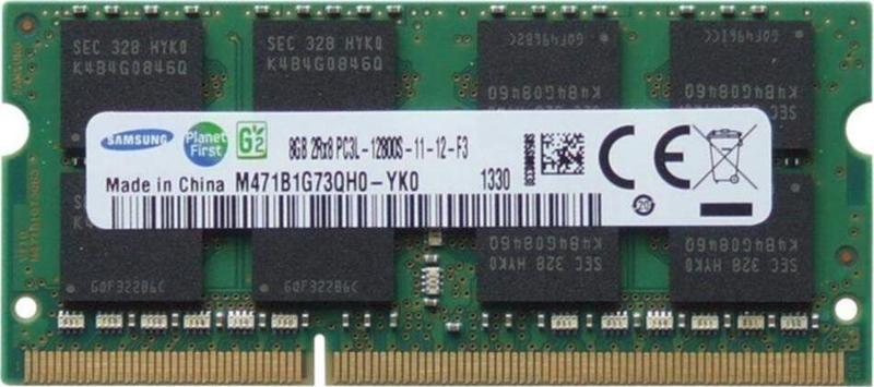 8 Gb Ram Laptop Sodımm M471B1G73Qh0-Yk0 Pc3L-12800S 1600Mhz Ddr3