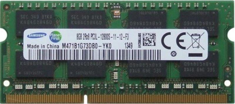 8Gb Pc3L-12800S-11-11-F3 Ddr3L 1.35V 1600Mhz Notebook Ram M471B1G73Db0-Yk0