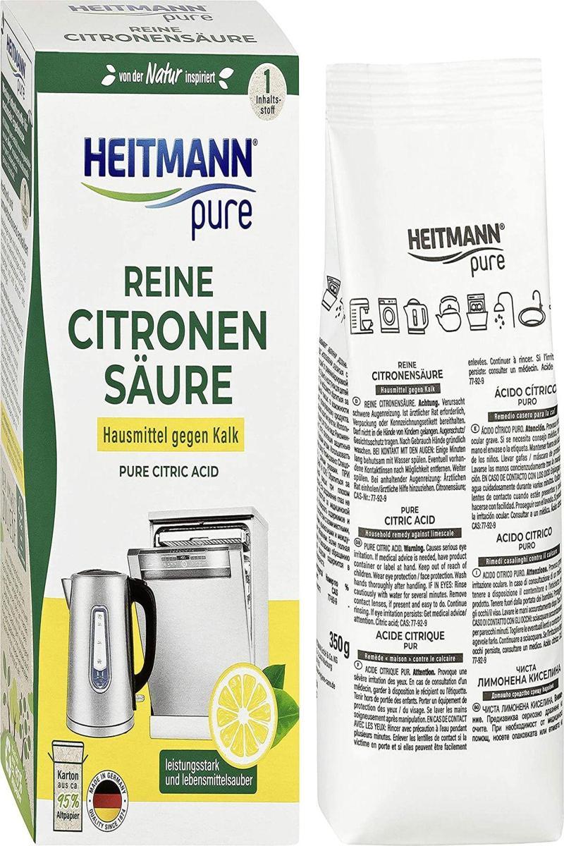 Pure Saf Limon Asidi Ekolojik Organik Kireç Çözücü 350 Gr