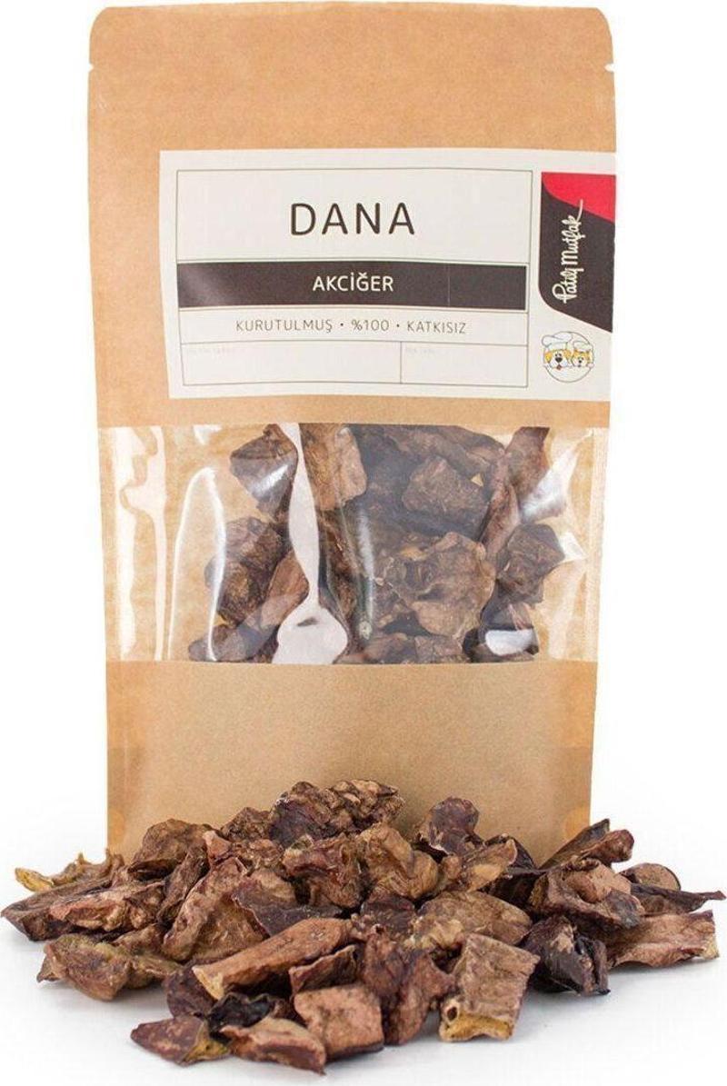 Kurutulmuş Dana Akciğer Lokmalık Köpek Kedi Ödül Maması (60 g)