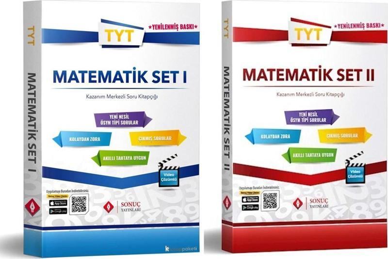 Sonuç Yayınları TYT Matematik Modüler 1 ve 2 Seti