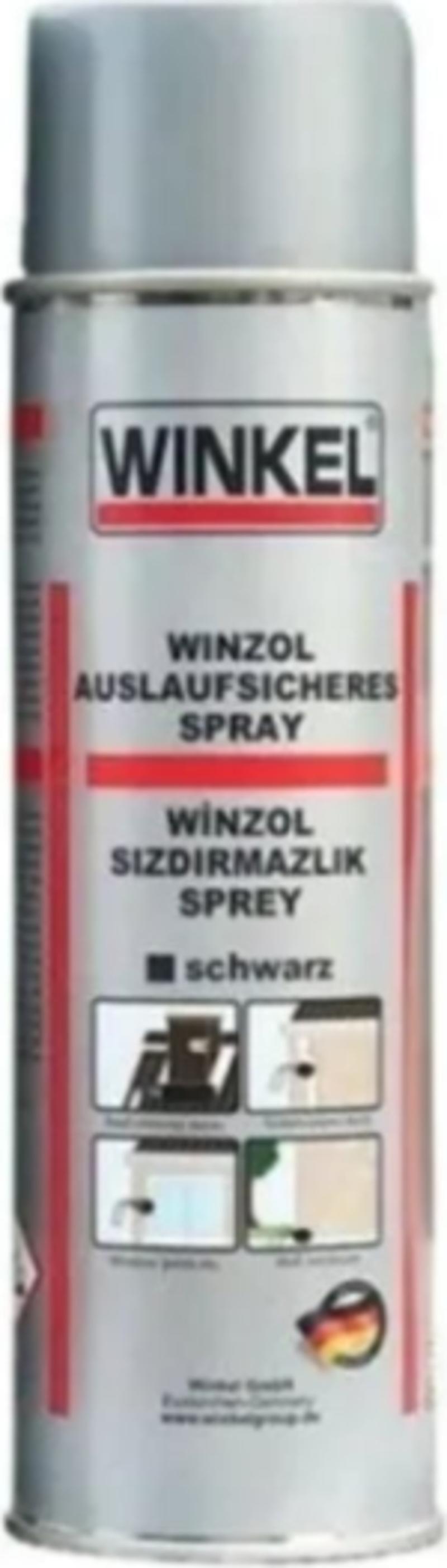 Winzol Su Geçirmez Sızdırmazlık Sprey Siyah 500 ML