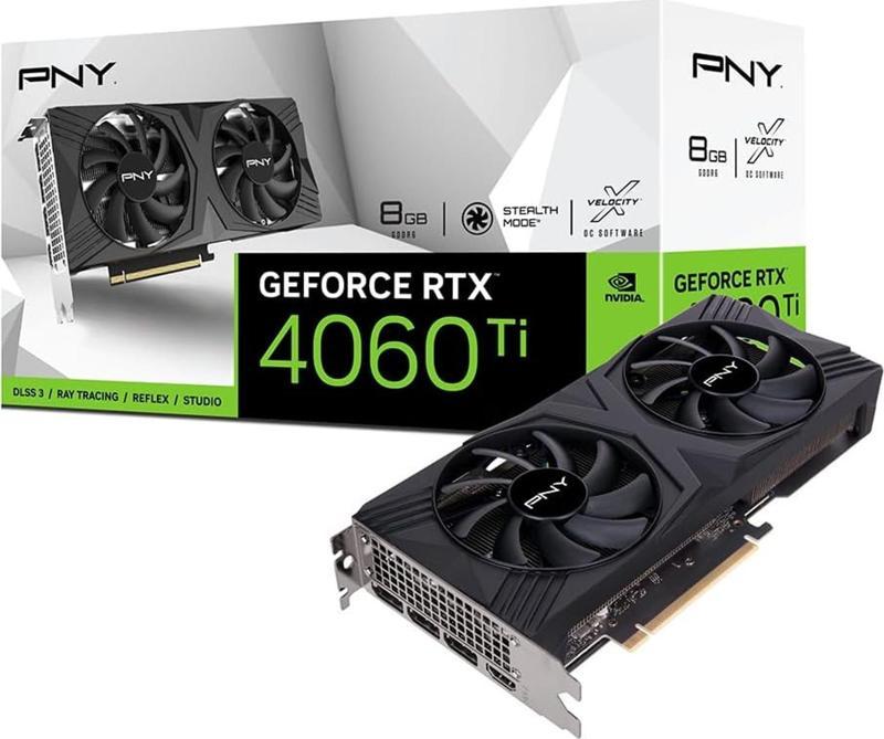 GeForce RTX 4060 Ti Verto Dual 8GB GDDR6 128Bit HDMI/DP Ekran Kartı