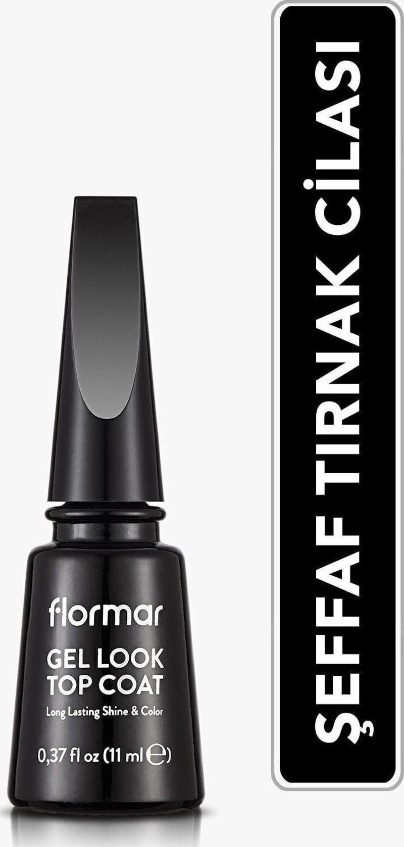 Jel Görünüm Veren Son Kat Tırnak Cilası - Gel Look Top Coat - 000