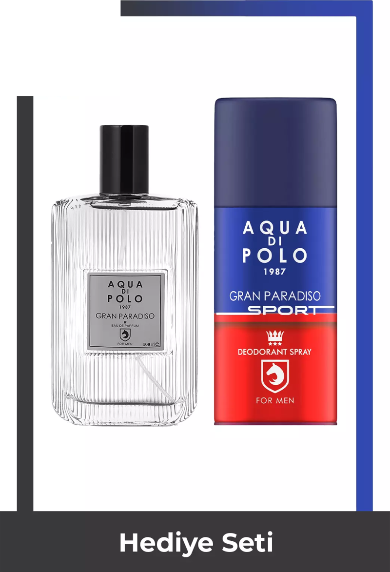 Gran Paradiso EDP 50 ml Erkek Parfüm & Deodorant Seti STCC021323