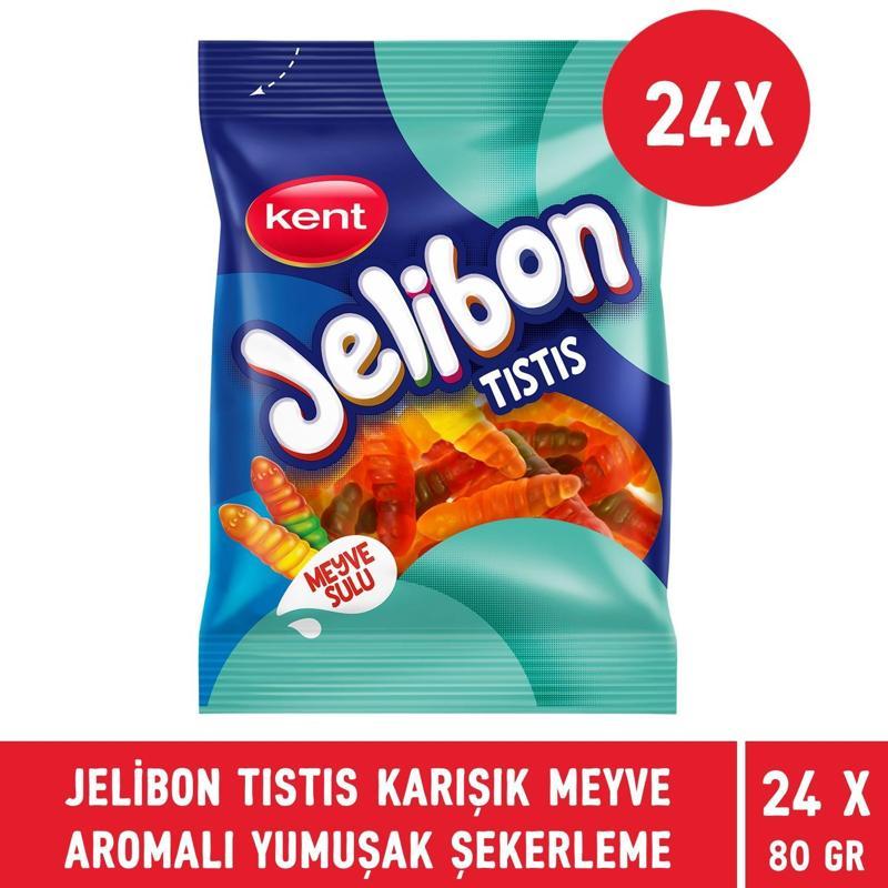 Tıstıs Karışık Meyve Aromalı Yumuşak Şekerleme 80 gr - 24 Adet