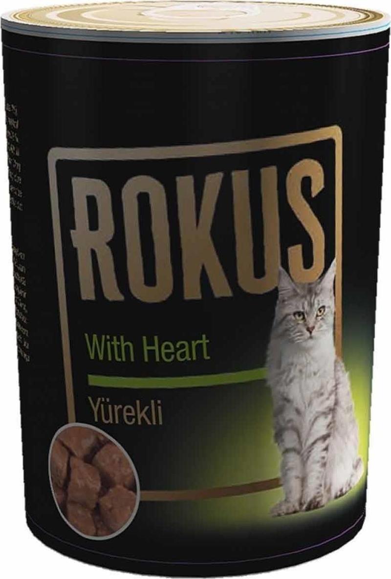 Yürekli Kedi Konservesi 410 Gr 24 Adet