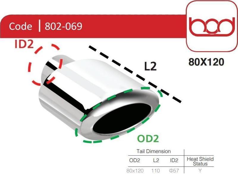 Egzoz Ucu 802-069