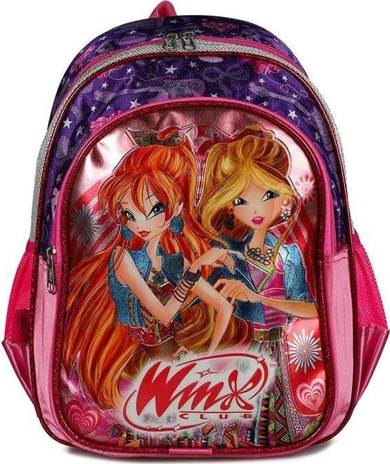 Winx Club Pembe/Mor Kız Çocuk Okul Çantası