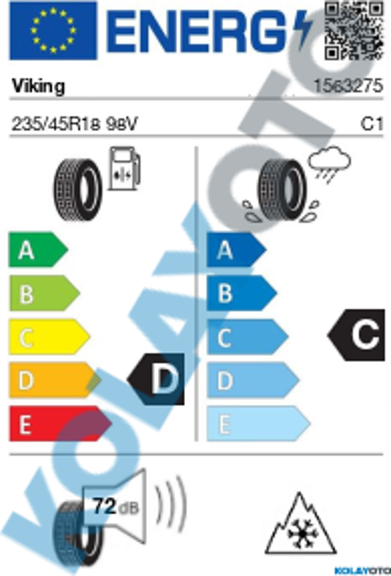 WinTech 235/45R18 98V XL 3PMSF (Kış) (2022)